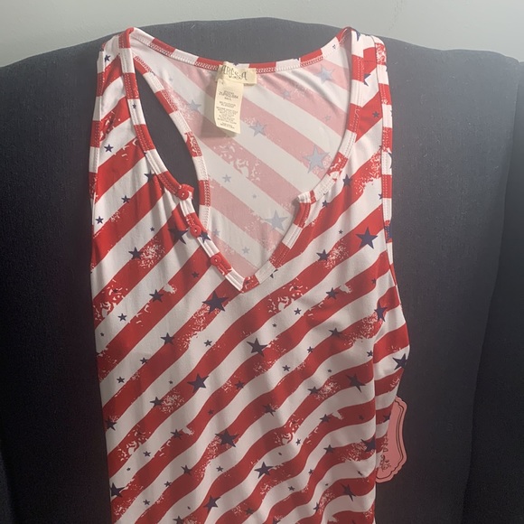 NWT Patriotic Jumpsuit/Onesie - Picture 3 of 10